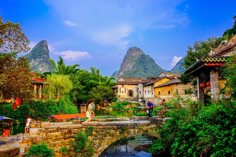 【汽车-黄姚2天】 诗意黄姚古镇、鬼斧神功玉石林、东谭岭云海日出